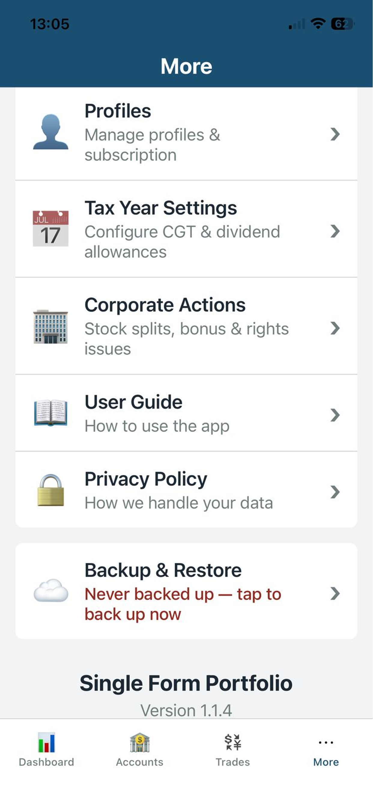 Single Form Portfolio screenshot 4