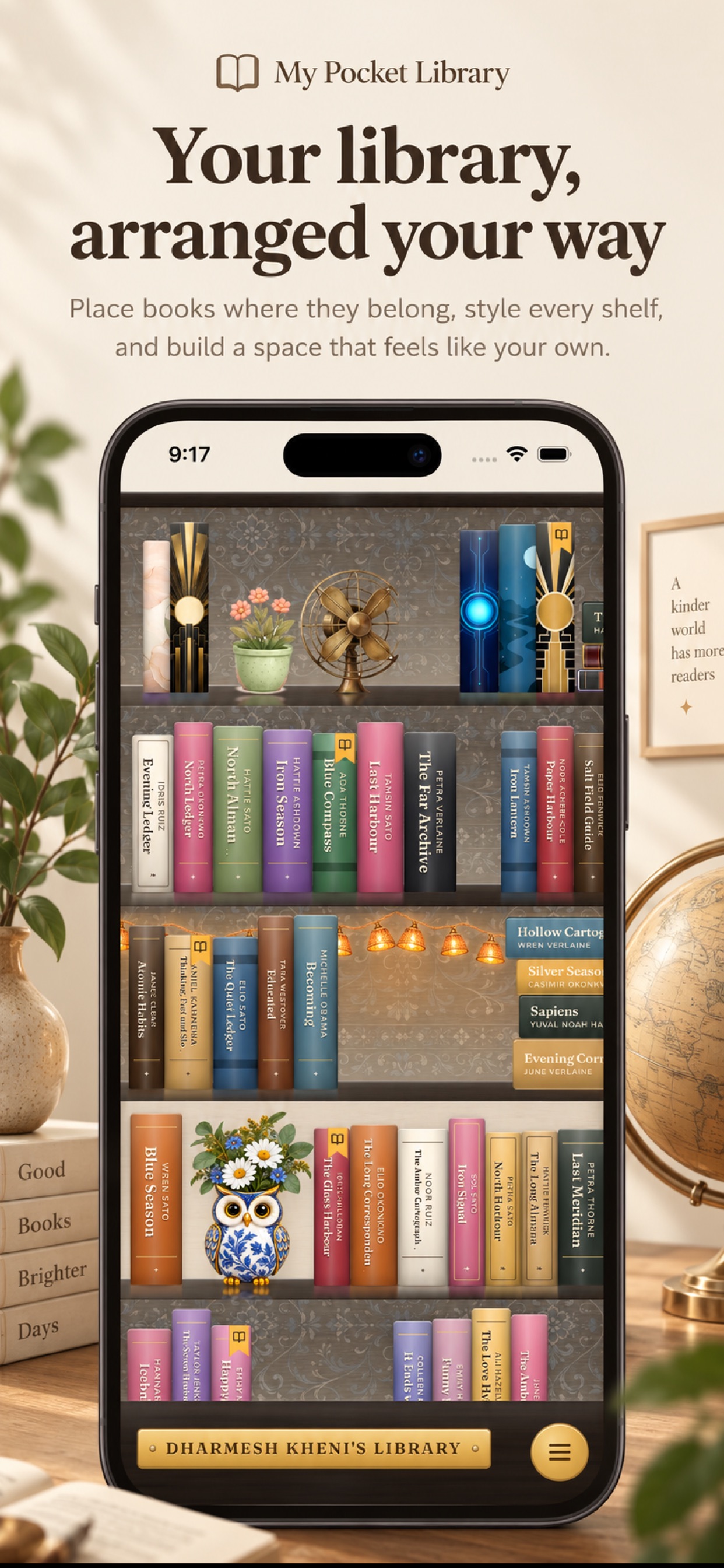Screenshot 3 of My Pocket Library App