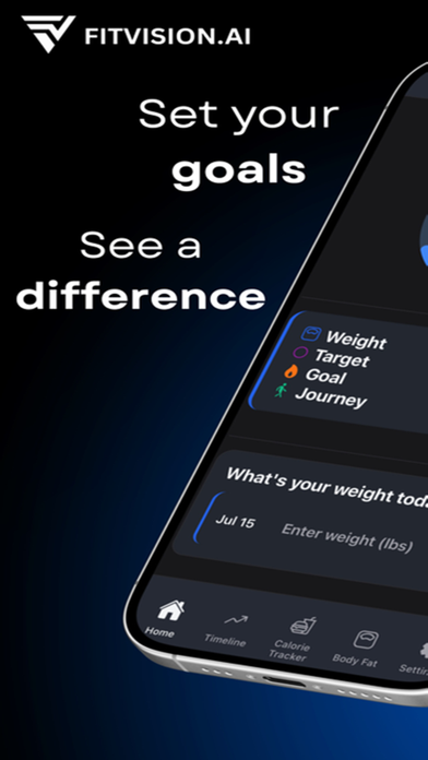 FITVISION.AI iPhone screenshot 2 - Health & Fitness app