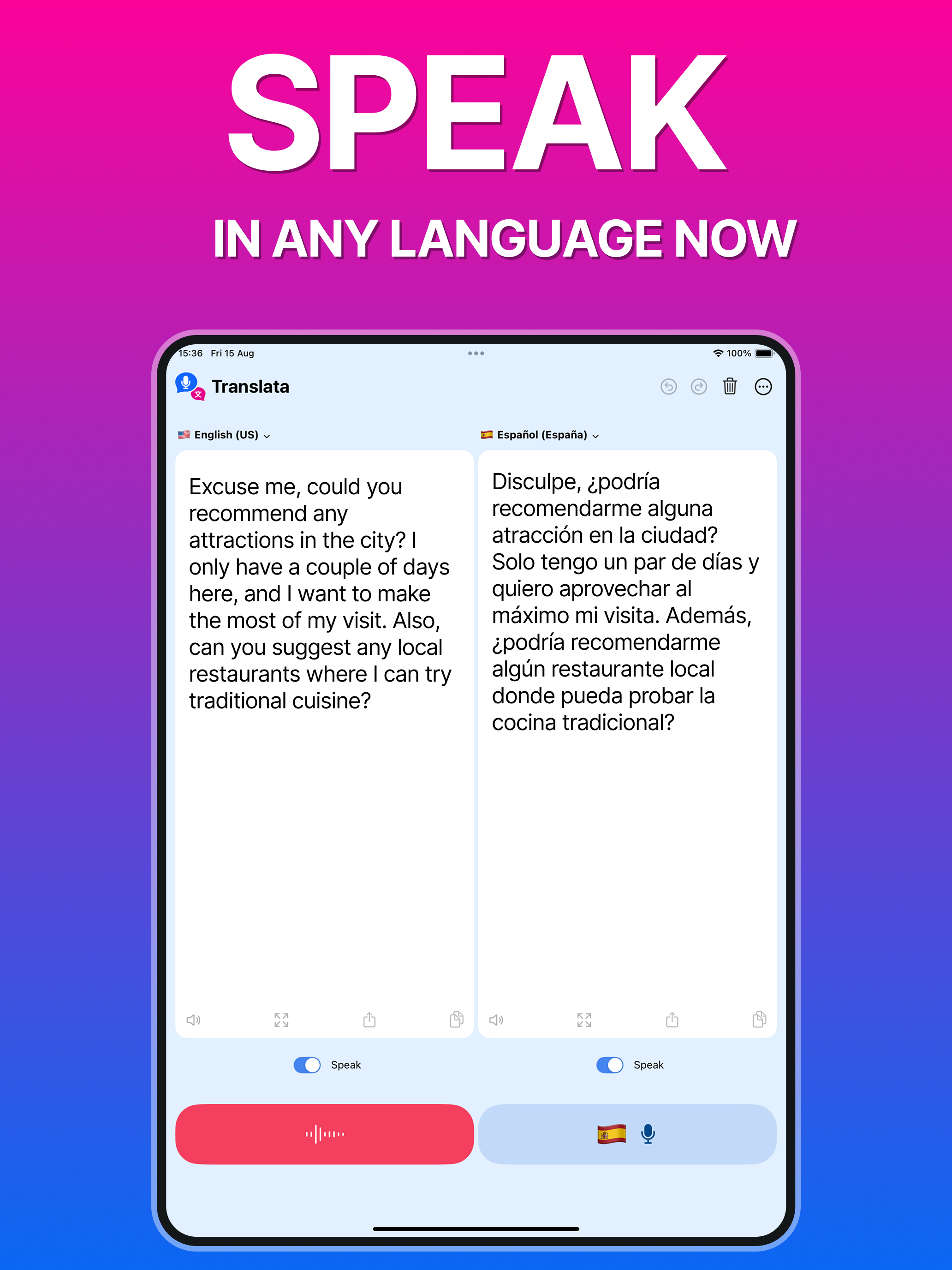 Voice Translator - Translata screenshot 8