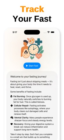 Minimal Fasting Tracker Screenshot 1 of 3