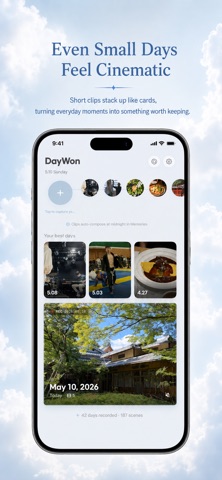 DayWon - Daily Vlog Tracker Screenshot 1 of 4