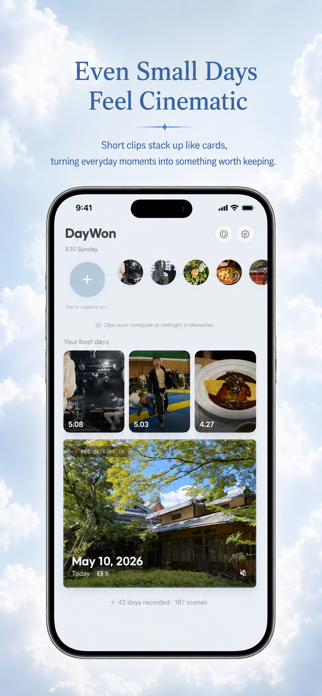 DayWon - Daily Vlog Tracker Screenshot 1 of 4