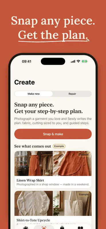 Sewly: Sewing Pattern & Repair screenshot 1 of 6