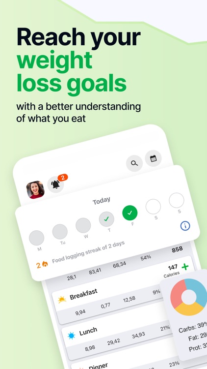 Calorie Counter by fatsecret screenshot-0