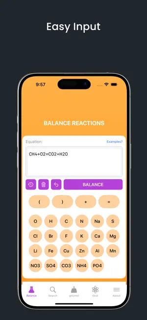 ChemSnap - Equation Balancer screenshot 4