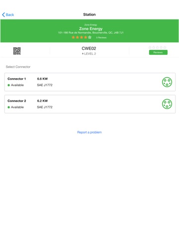 Zone Energy iPad screenshot