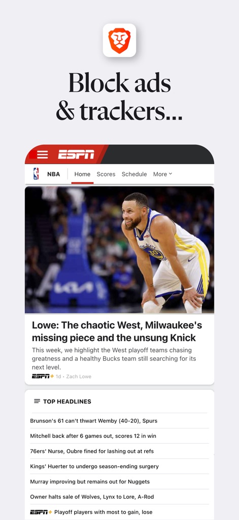 Brave Browser & Search Engine - Seamless Ad Blocking