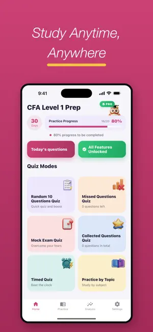 CFA Level 1 Exam Prep 2526 screenshot 4