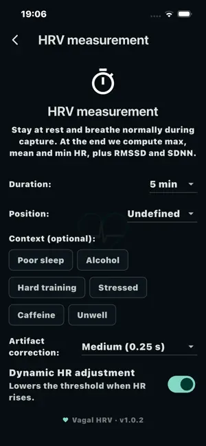 Vagal HRV: Guided Breathing screenshot 2