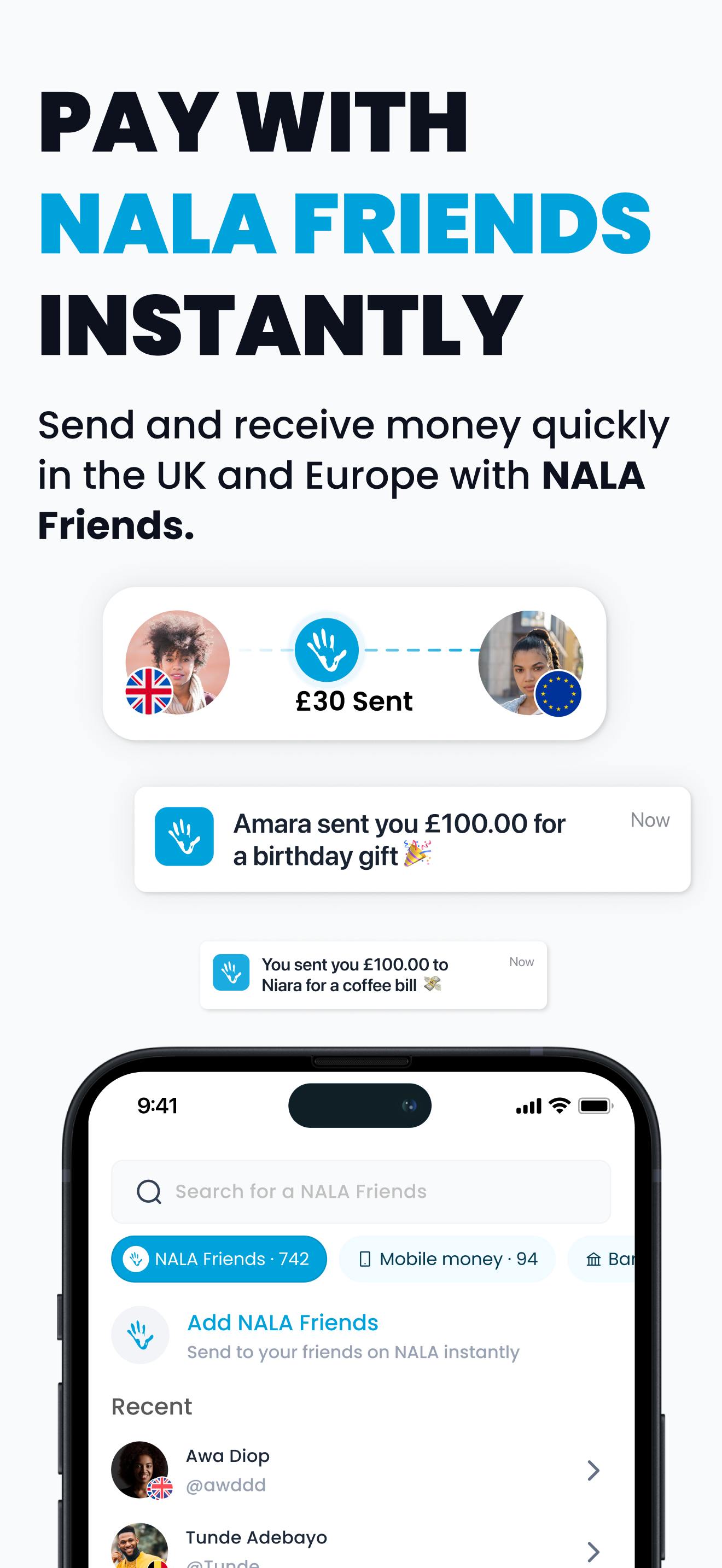 NALA Send Money Globally