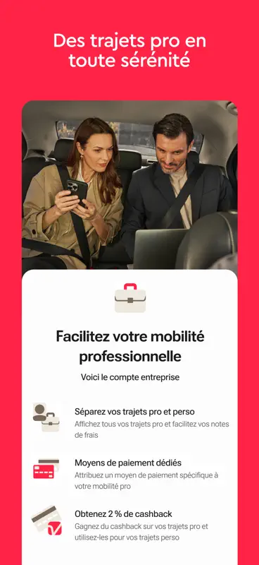 Freenow by Lyft : taxi et plus screenshot 7 of 8