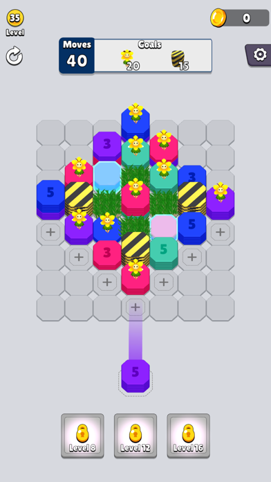 Throw Blocks! Screenshot