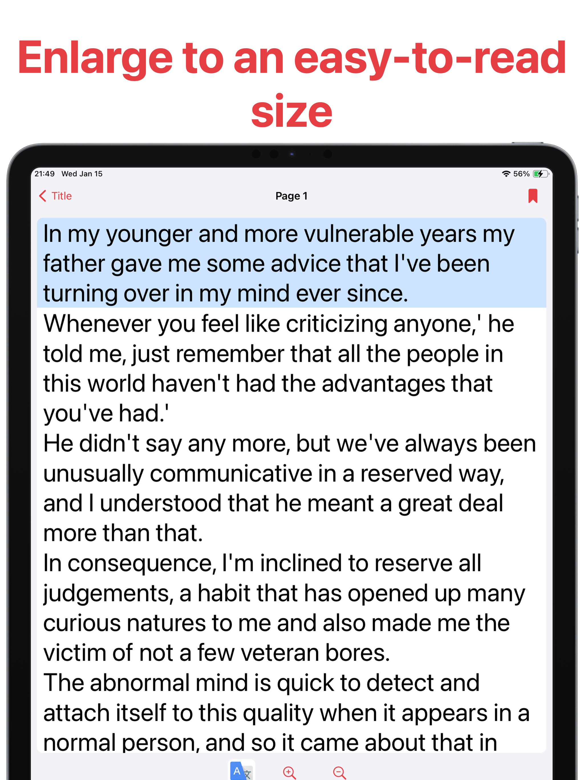 Scan Speak - My Audio Book