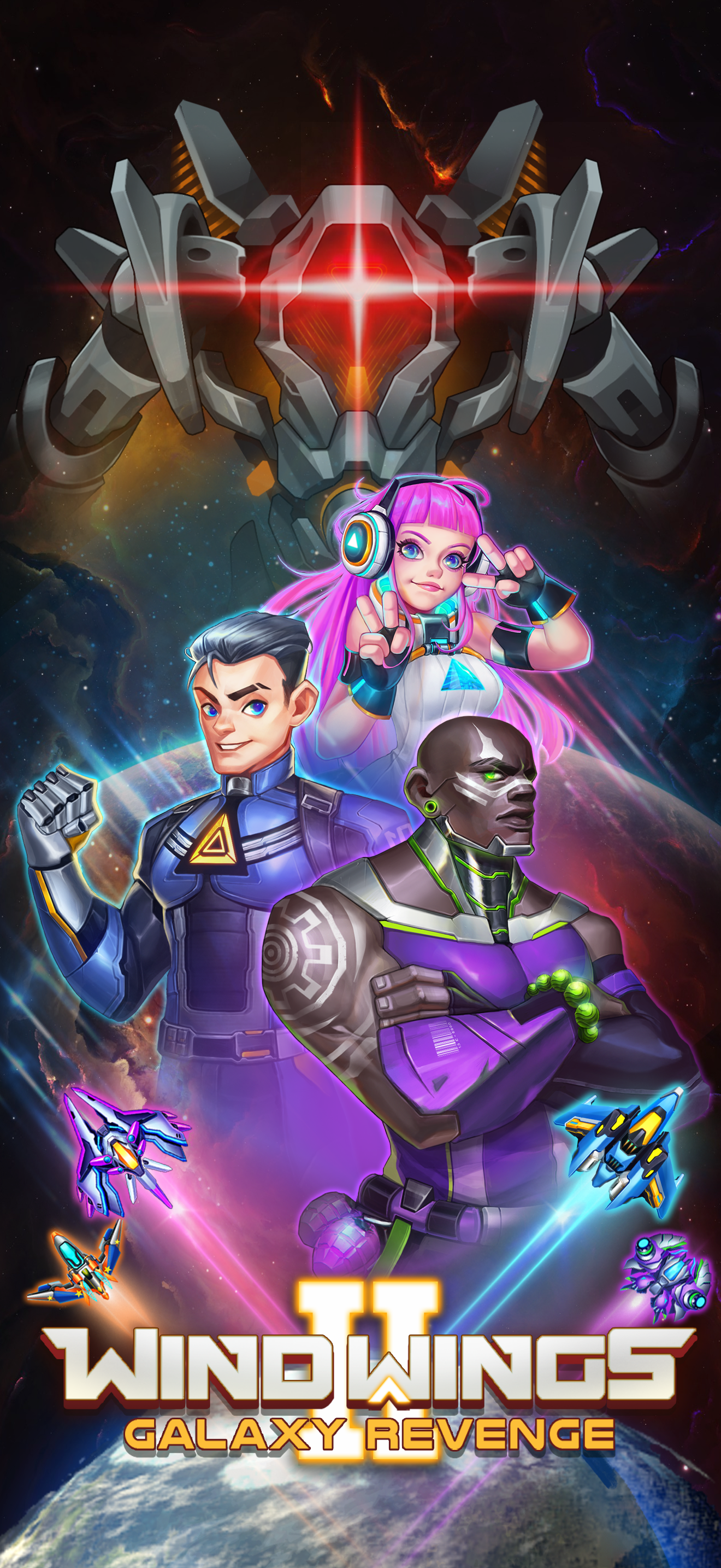 WindWings 2: Galaxy Revenge screenshot 2