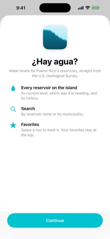 ¿Hay Agua? iPhone screenshot
