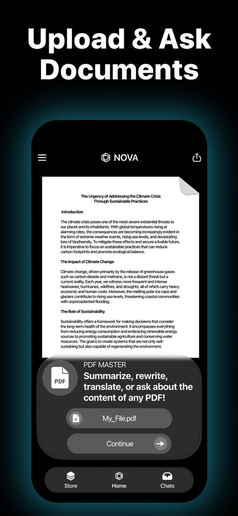 AI Chatbot - Nova - Document Interaction