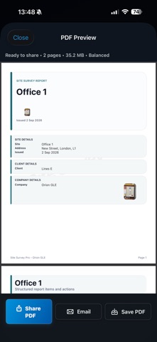 Site Survey Pro Screenshot 10 of 10