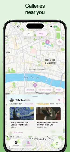 Palette: Find Art Exhibitions screenshot 4