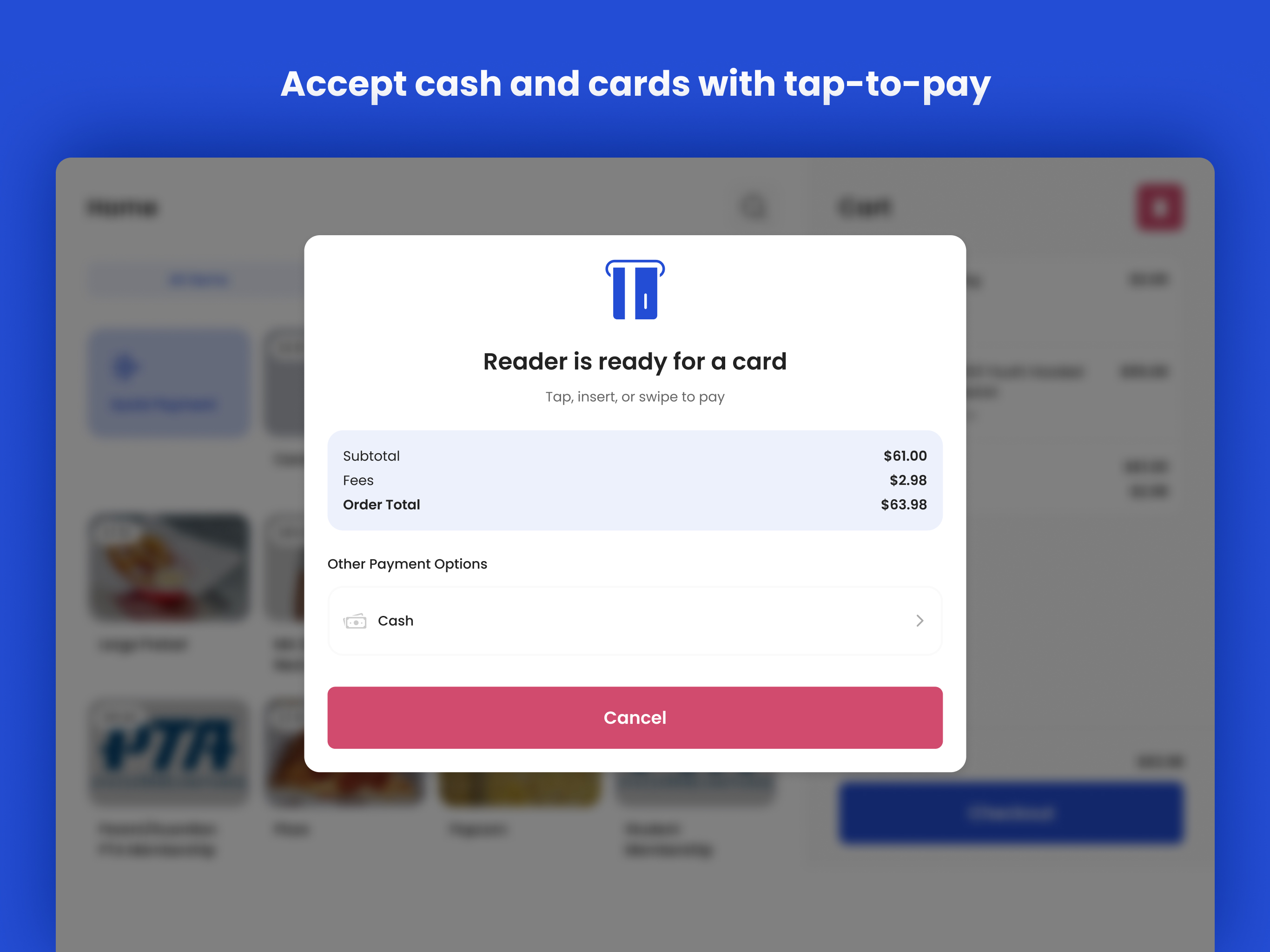 Givebacks Point of Sale
