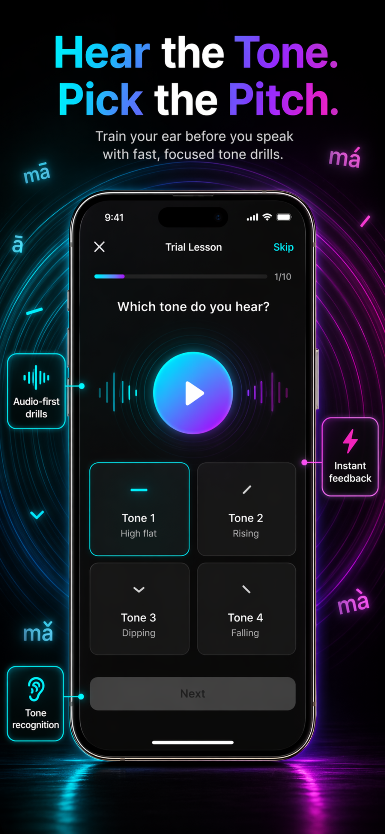 MandaTone: Mandarin Tones screenshot 5