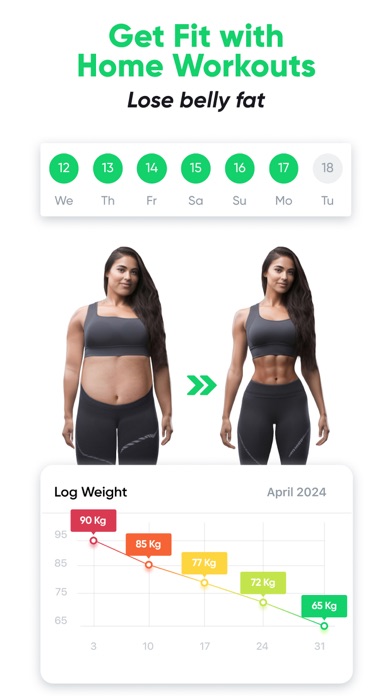Fit4me: Workout & Weight Loss Screenshot 3 - AppWisp.com Fit4me: Workout & Weight Loss Screenshot 3 - AppWisp.com