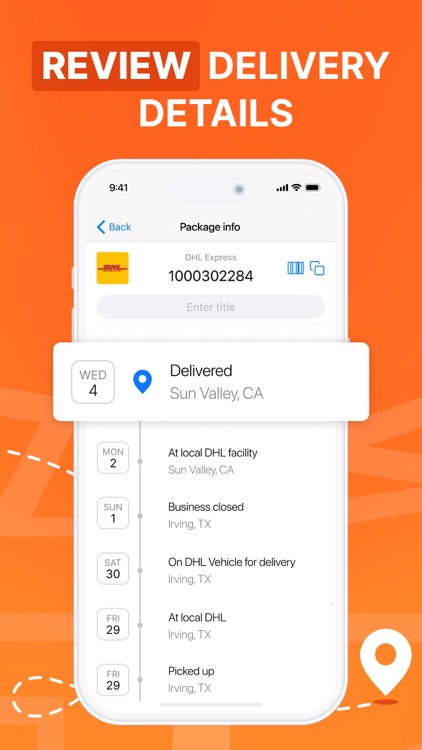 Package Delivery Tracker App screenshot-3