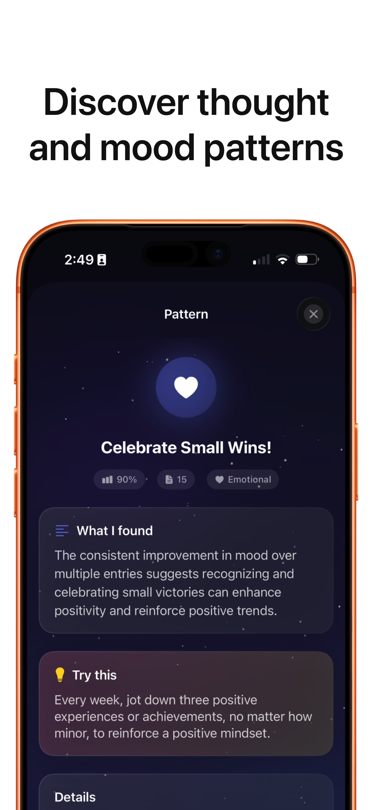 Thought Mirror AI Mind Model