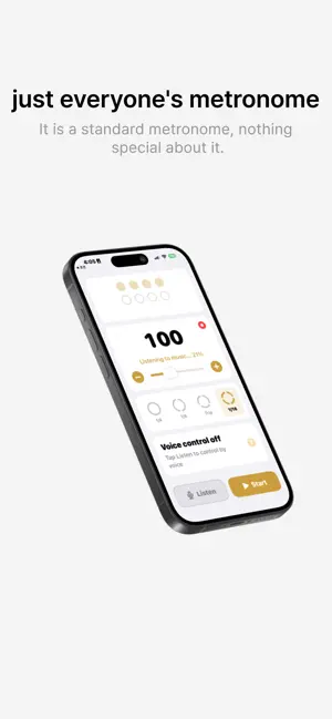 Not My Tempo: Voice Metronome screenshot 4
