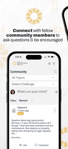 School of Traditional Skills iPhone screenshot