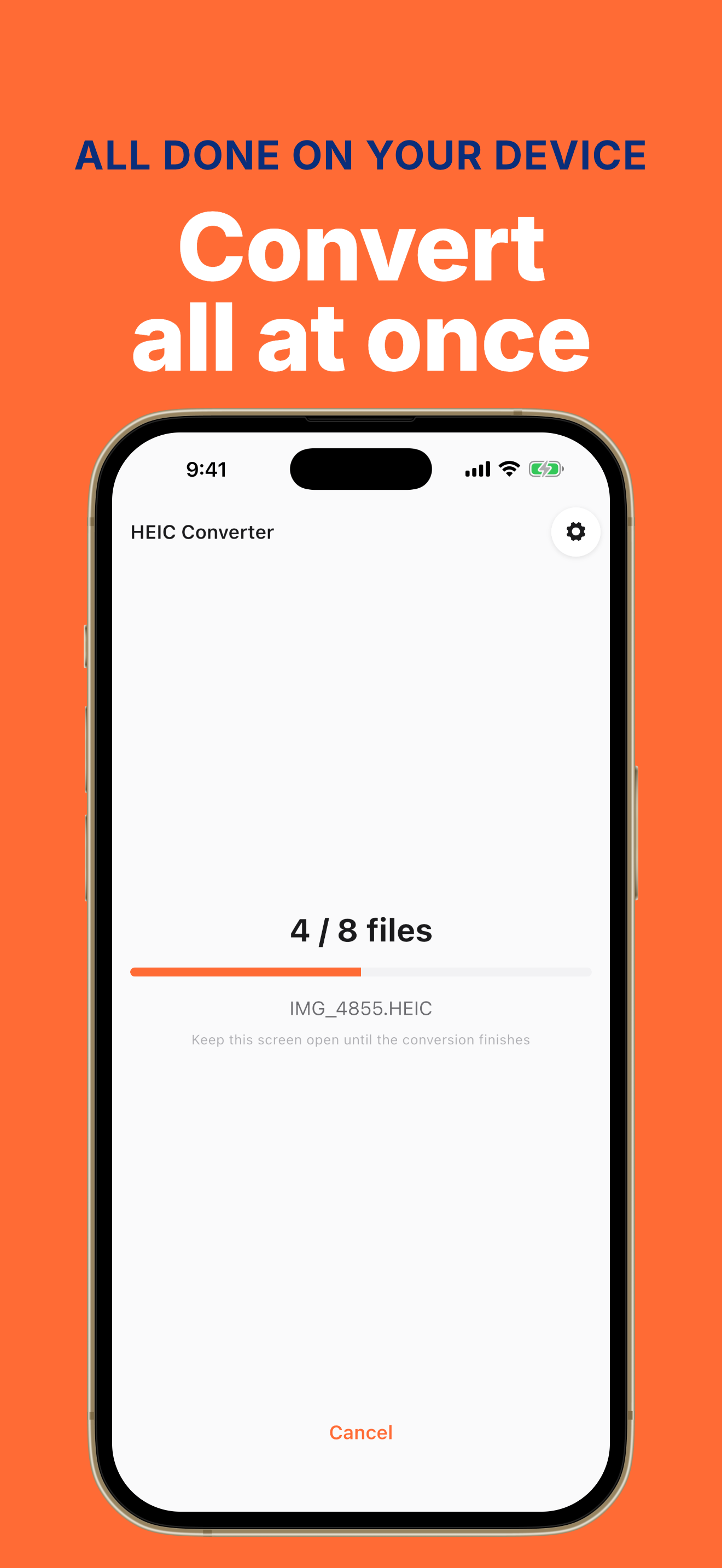 HEIC Converter: to JPG PNG screenshot 4