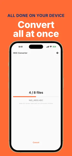 HEIC Converter: to JPG PNG screenshot 4