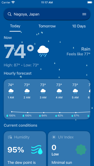Tenki Weather Screenshot