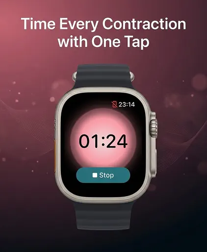 Screenshot #3 pour Contraction Timer Watch
