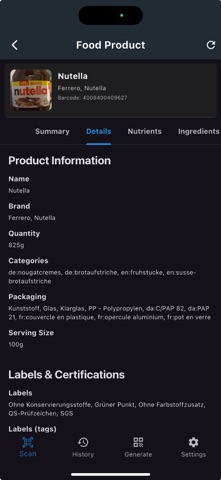 QR-Code Scanner and Generator Screenshot 3 of 10