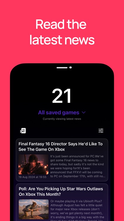 Games - minimalist collection