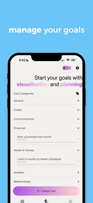 Dreamlife: Daily Goal Tracker screenshot 2