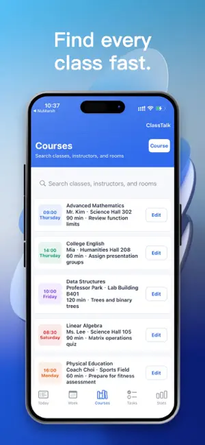 Study-Week Scheduler screenshot 3