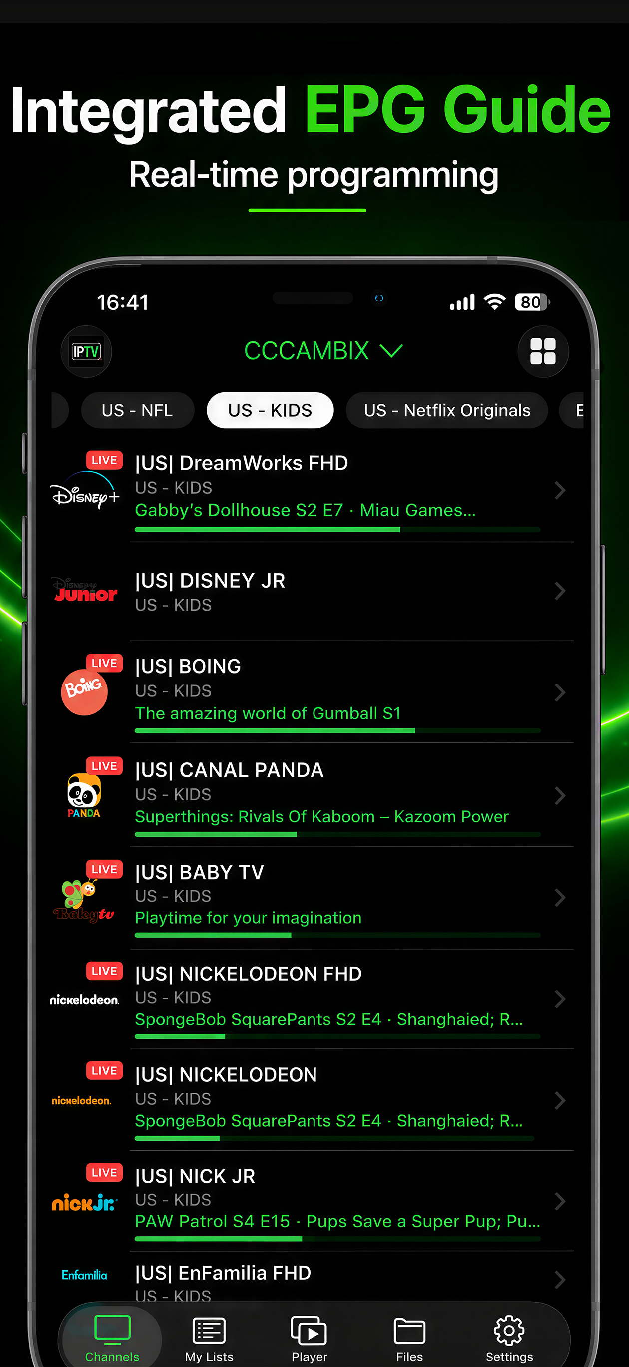 IPTV GREEN PRO screenshot 4