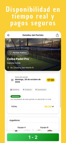 Volea - Juega Pádel screenshot