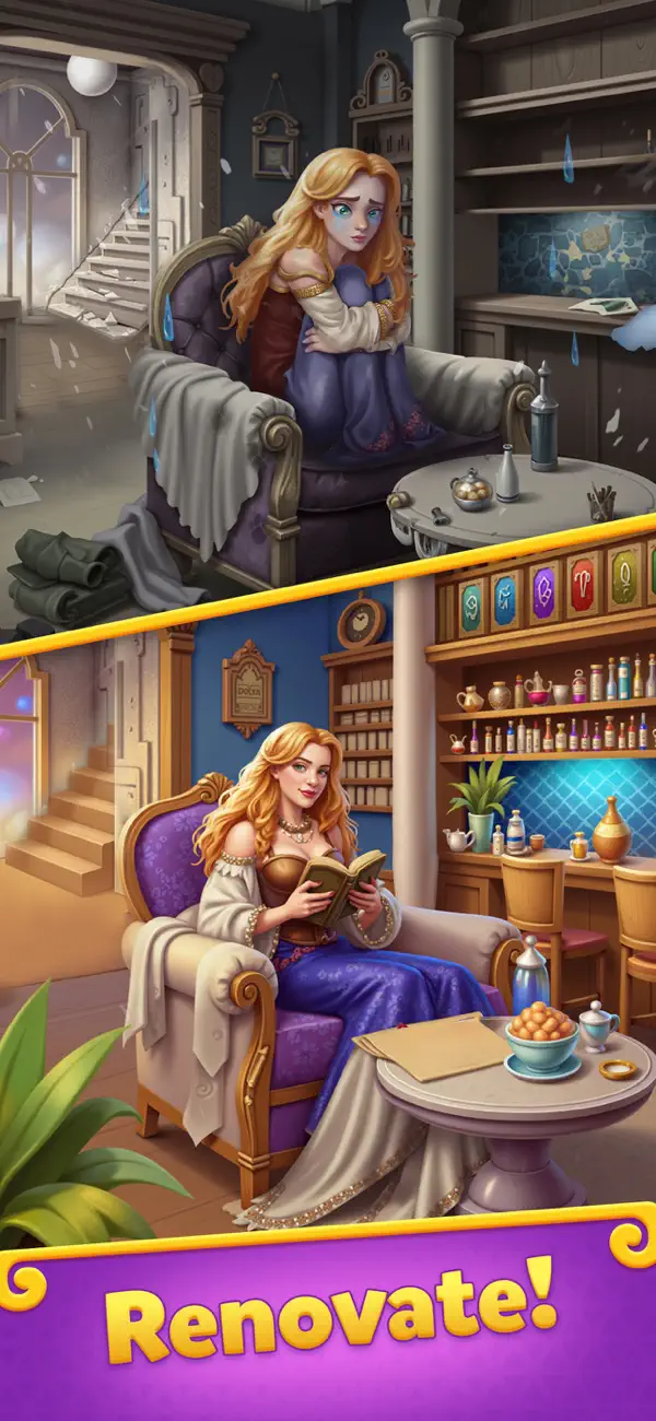 #3. Once Upon A Merge (iOS) Podle: GamesTown