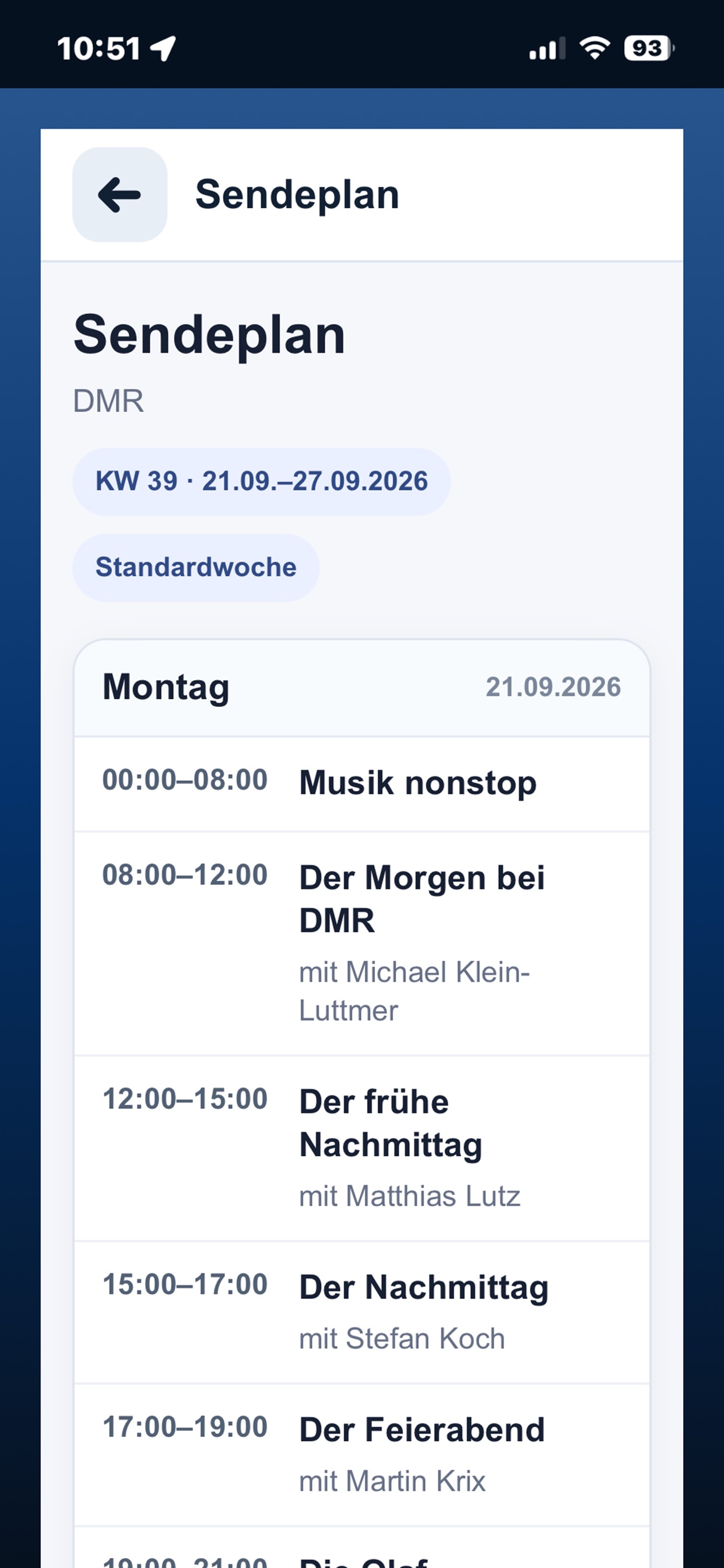 Screenshot 3 of DMR - Deutsches Musikradio