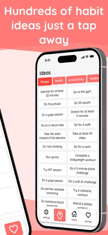 Couple habits screenshot