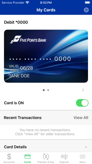 Five Points Bank Mobile Screenshot