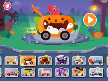 Dinosaur Car games for kids iPad screenshot