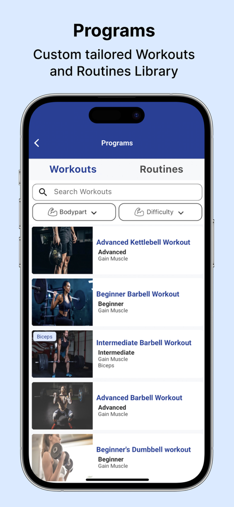 MuscleWiki: Entreno y Fitness screenshot 5