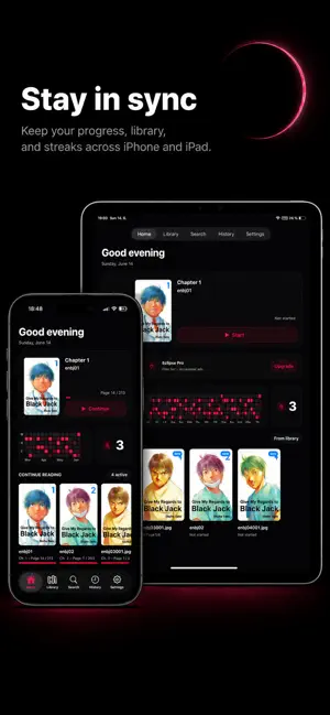 Eclipse - Manga Reader iPhone screenshot 5