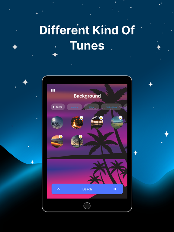 Better Sleep Relaxing Sounds iPad screenshot 5 - Health & Fitness app