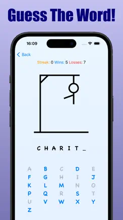 Word Hangman iPhone image 1