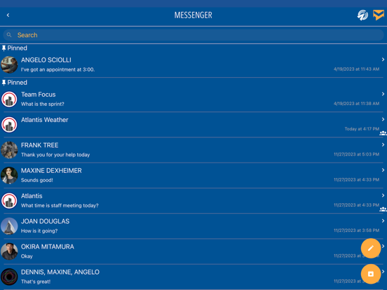 CityConnect iPad screenshot 5 - Social Networking app